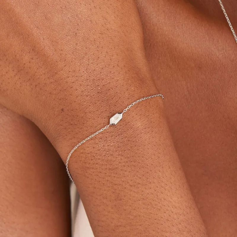 Starlounge Armbanden | Schakelarmband*Ania Haie AH B041-02H-W Dance til Dawn Dames Armband - Schakelarmband