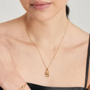 Starlounge Kettingen | Ketting Met Hanger*Ania Haie AH N045-03G Spaced Out Dames Ketting - Collier