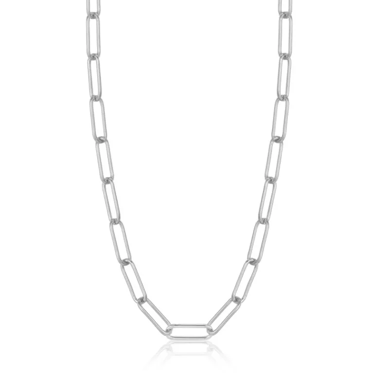 Starlounge Kettingen | Oorbellen*Ania Haie AH N046-03H Line Up Dames Ketting - Schakelketting
