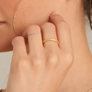 Starlounge Ringen | Ringen*Ania Haie AH R038-01G Smooth Operator Dames Ring - Minimalistische ring