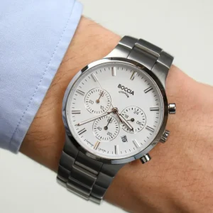 Heren Starlounge Herenhorloges*Boccia Titanium 3746-01 Heren Horloge