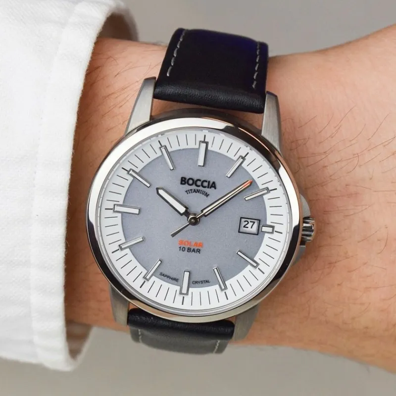 Heren Starlounge Herenhorloges*Boccia Titanium 3643-01 Heren Horloge