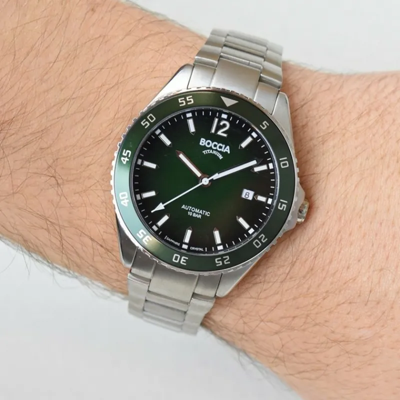 Heren Starlounge Herenhorloges*Boccia Titanium 3653-02 Heren Horloge