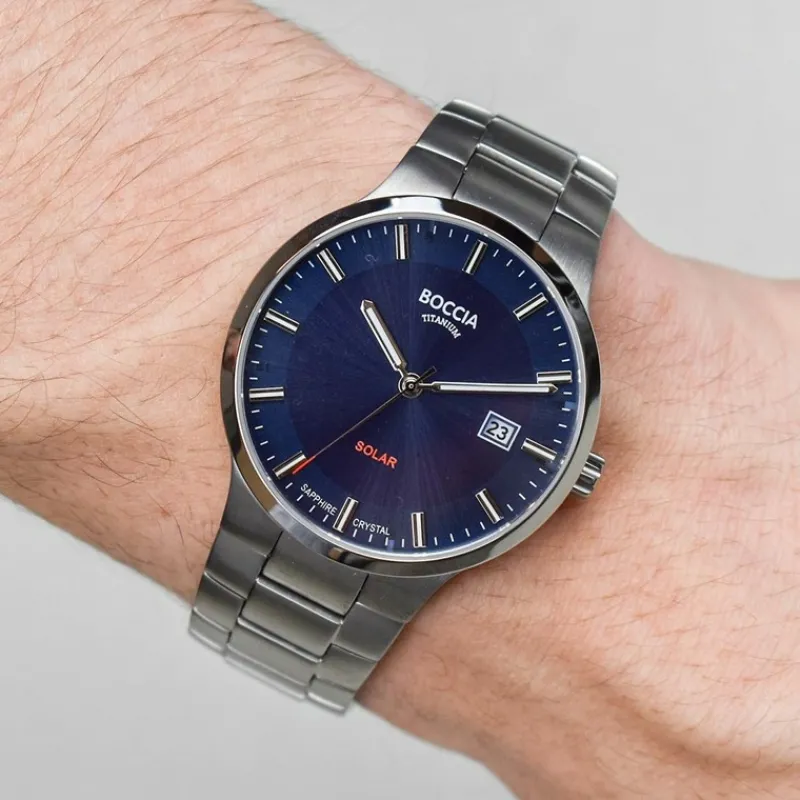 Heren Starlounge Herenhorloges*Boccia Titanium 3652-02 Heren Horloge