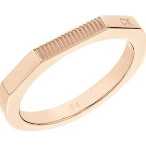 Starlounge Ringen | Ringen*Calvin Klein CJ35000189 Dames Ring - Minimalistische ring