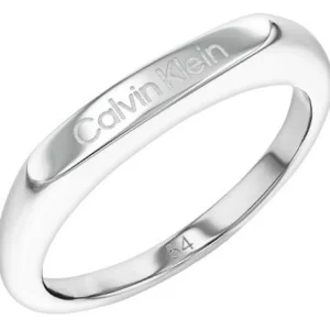 Starlounge Ringen | Ringen*Calvin Klein CJ35000187 Dames Ring - Minimalistische ring