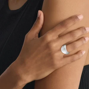 Starlounge Ringen | Ringen*Calvin Klein CJ35000443 Dames Ring - Minimalistische ring