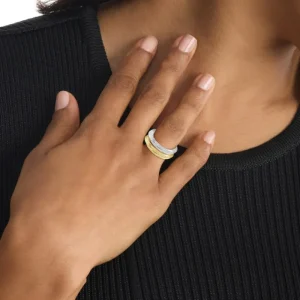 Starlounge Ringen | Ringen*Calvin Klein CJ35000330 Dames Ring - Minimalistische ring