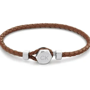 Starlounge Armbanden*Calvin Klein CJ35000261 Heren Armband - Leren armband