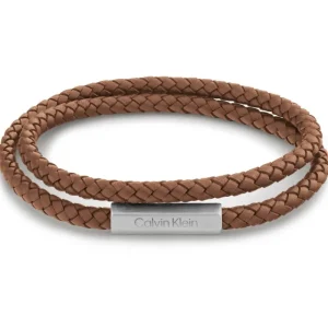 Starlounge Armbanden*Calvin Klein CJ35000210 Heren Armband - Leren armband