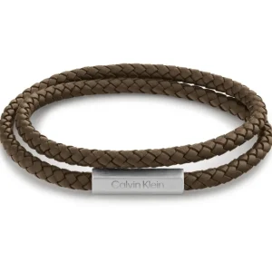 Starlounge Armbanden*Calvin Klein CJ35000208 Heren Armband - Leren armband