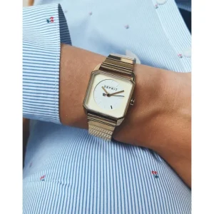 DAMES Starlounge Dameshorloges*Esprit ES1L070E0075 Cube Mini Dames Horloge