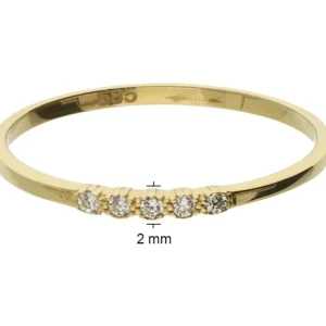 Starlounge Ringen | Ringen*Glow 214.1001 Dames Ring - Minimalistische ring