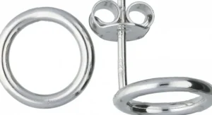 Starlounge Oorbellen | Oorstekers*Silver Lining 106.2023.00 Unisex Oorbellen