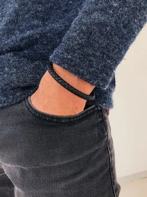 Starlounge Armbanden*Tommy Hilfiger TJ2790022 Heren Armband - Leren armband