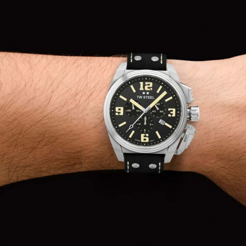 Heren Starlounge Herenhorloges*TW Steel TW1011 Canteen Heren Horloge